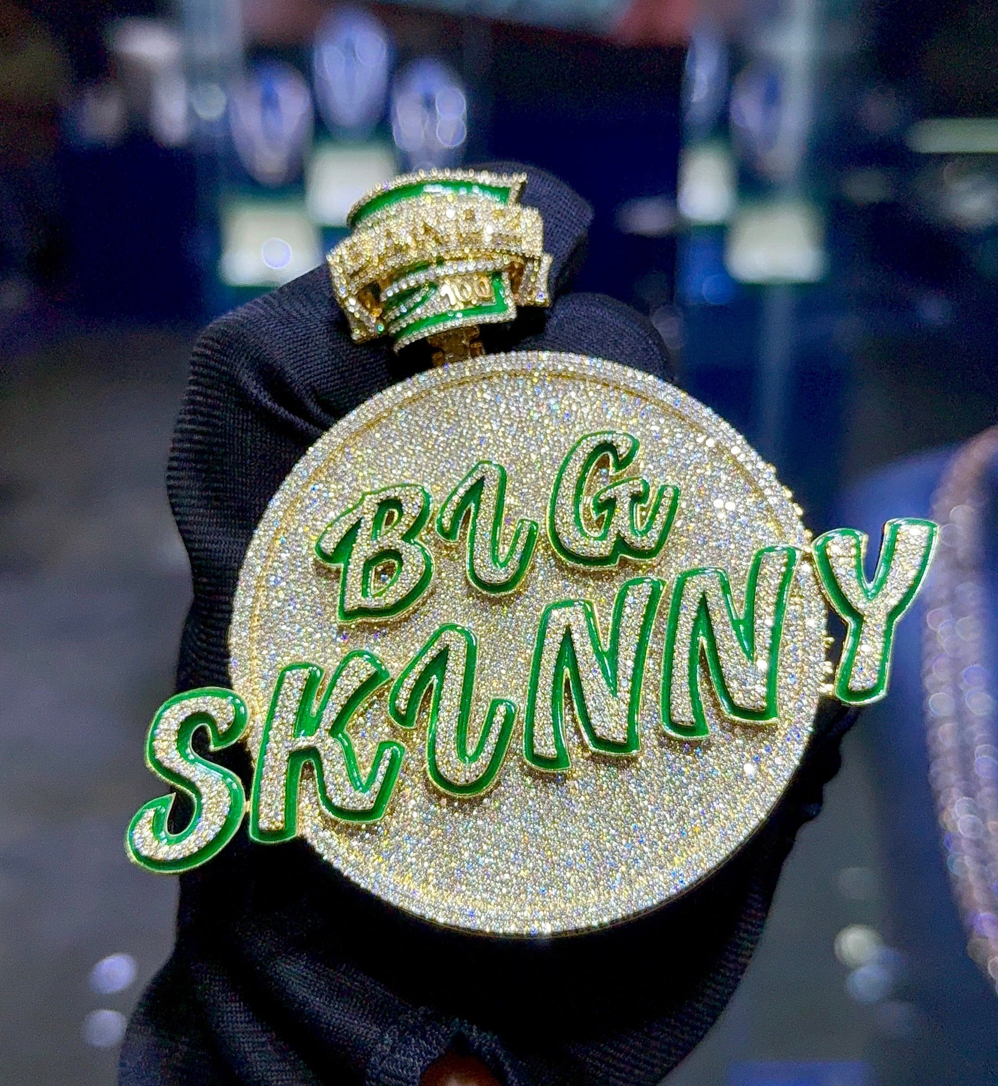 Custom "Big Skinny" Pendant