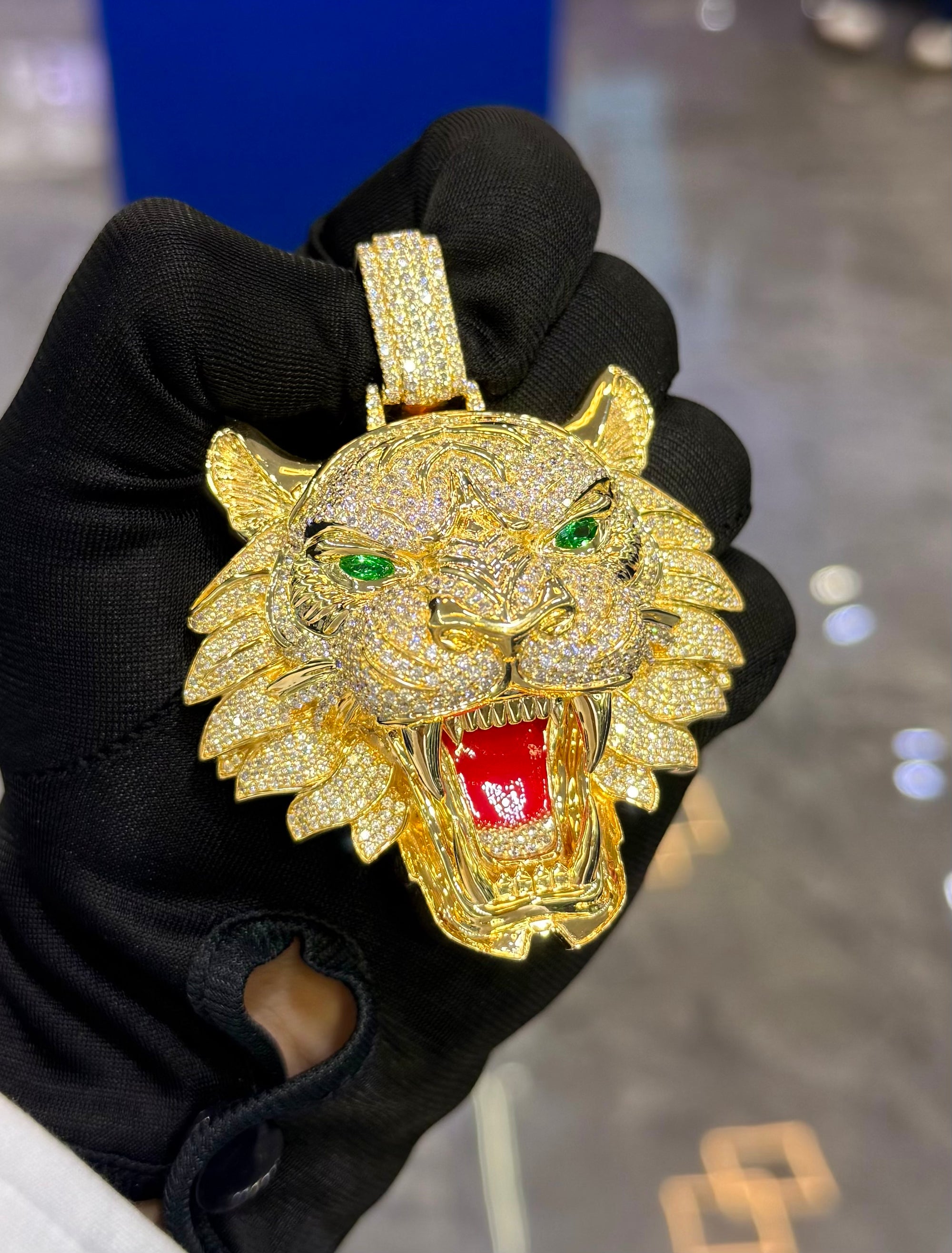 Custom Lion Pendant