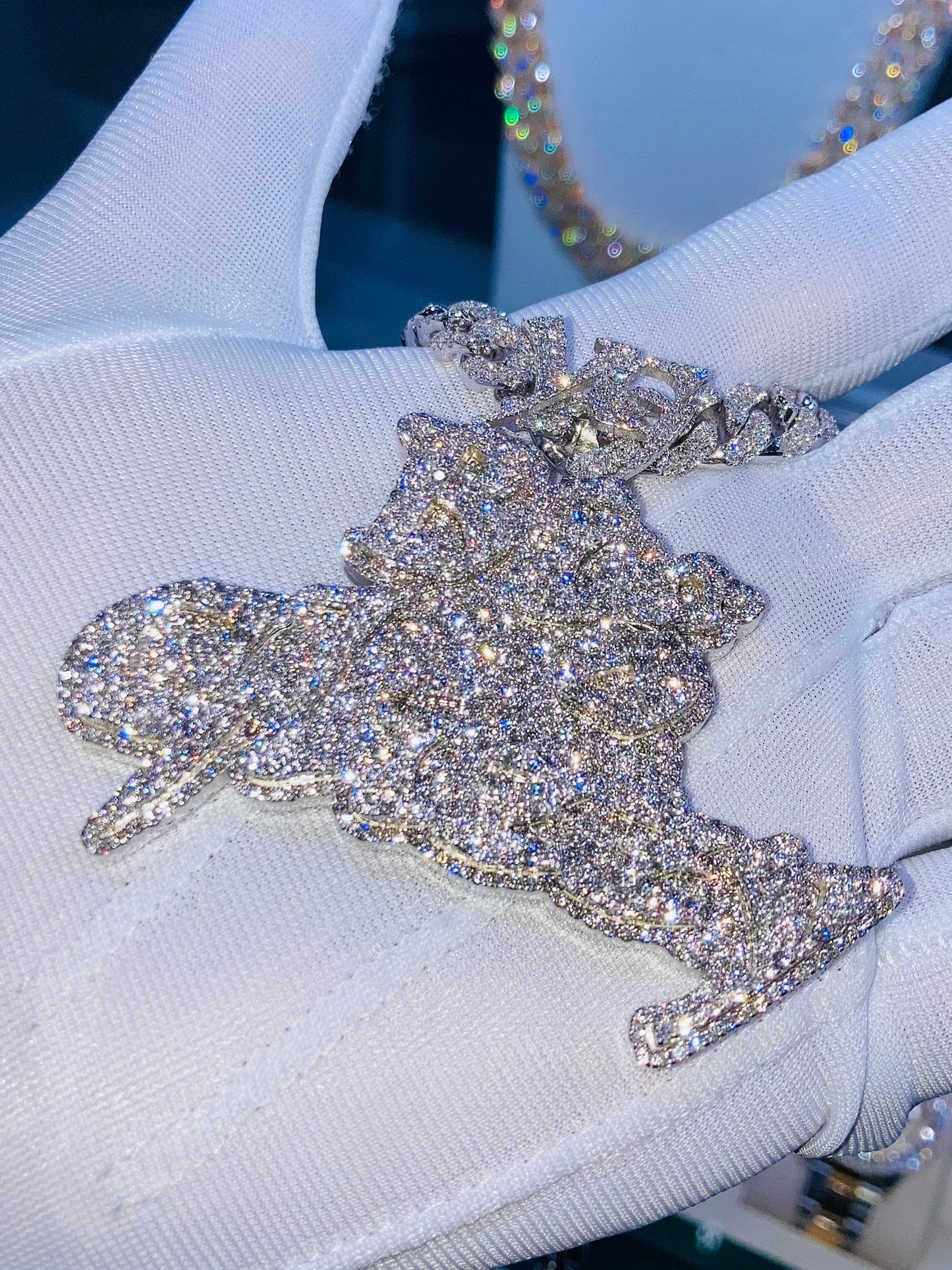Custom Name "BIG GLIZZY" Pendant