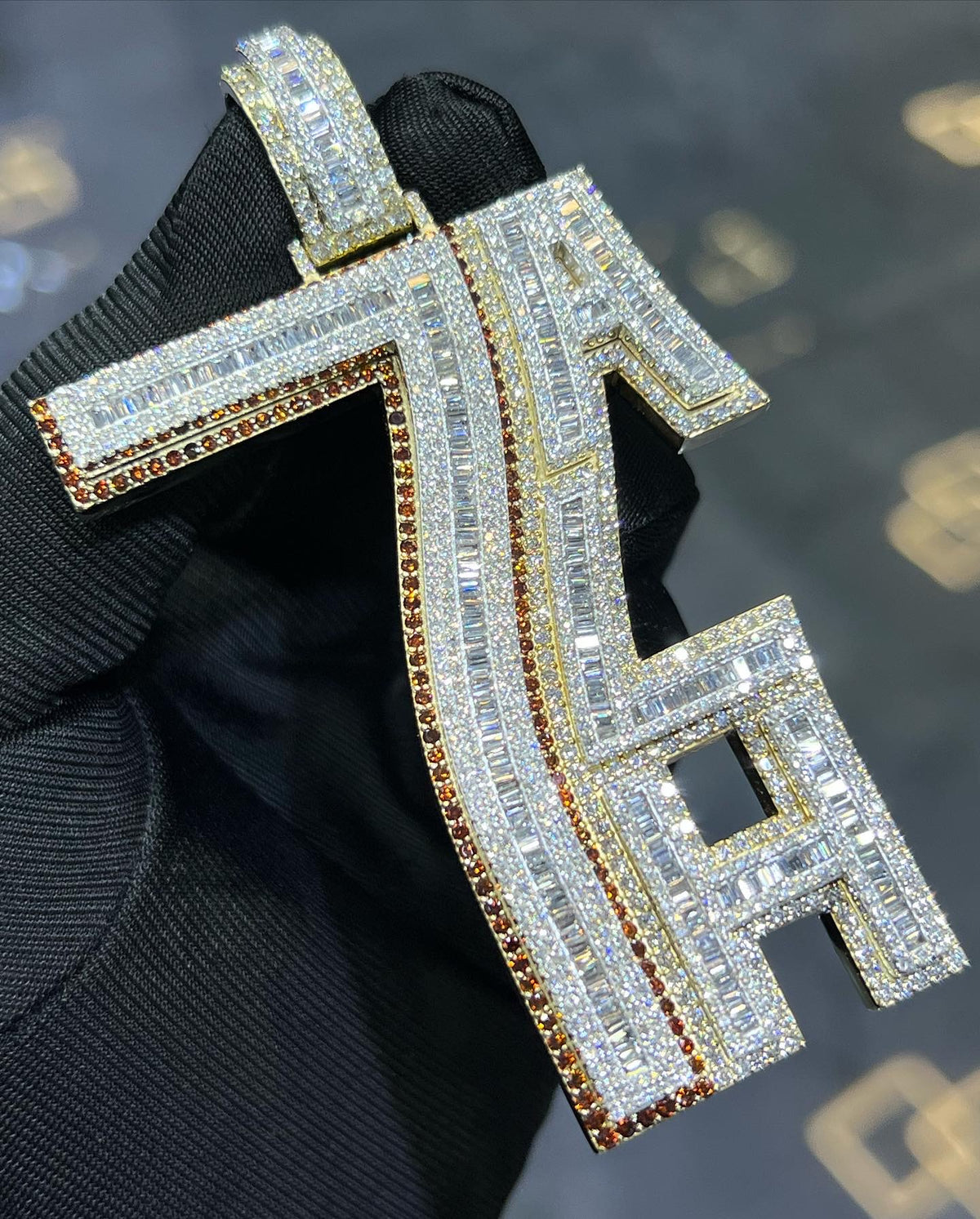 Custom “7LH” Pendant